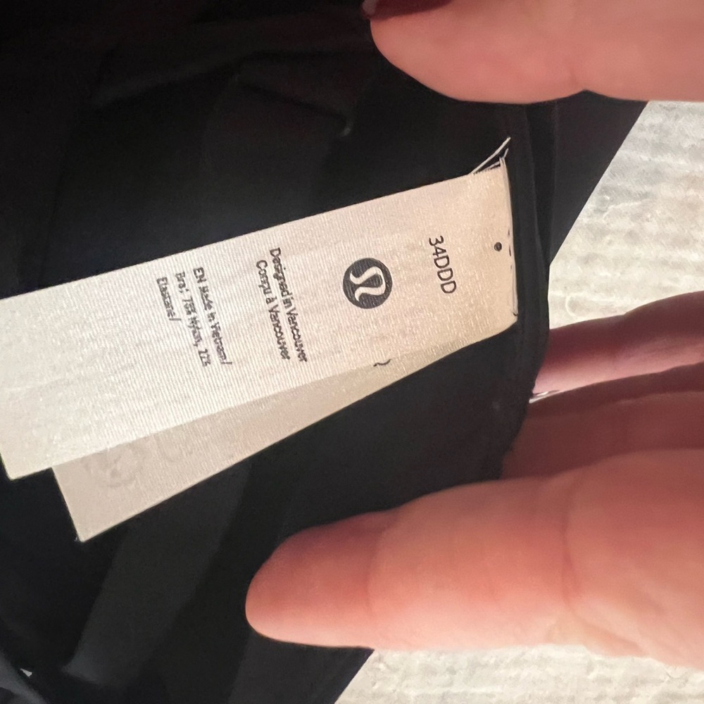Lululemon Athletica Black Strapless Top - Picture 3 of 3